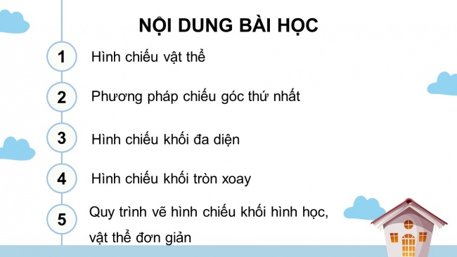 Soạn giáo án điện tử Công nghệ 8 CTST Bài 2: Hình chiếu vuông góc