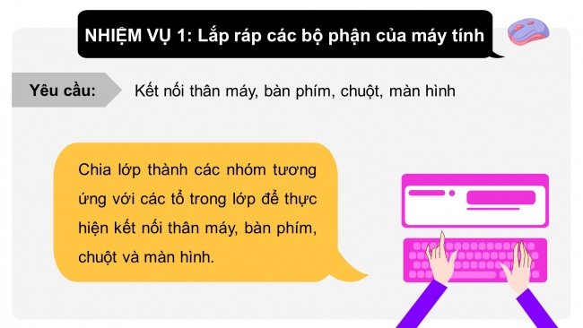 Soạn giáo án điện tử Tin học ứng dụng 11 Cánh diều Chủ đề A Bài 4: Thực hành với các thiết bị số