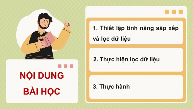 Soạn giáo án điện tử Tin học 8 CD Chủ đề E1 Bài 1: Lọc dữ liệu