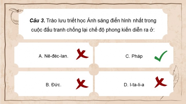 Soạn giáo án điện tử lịch sử 11 Cánh diều: Thực hành Chủ đề 1