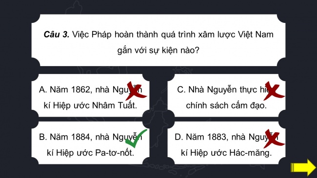 Soạn giáo án điện tử lịch sử 11 Cánh diều: Thực hành Chủ đề 3