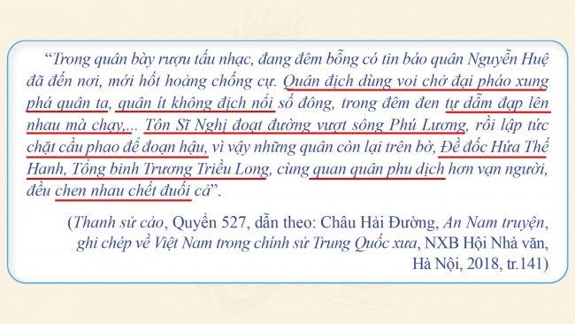 Soạn giáo án điện tử lịch sử 11 Cánh diều  Bài 7: Khái quát về chiến tranh bảo vệ Tổ quốc trong lịch sử Việt Nam (P2)