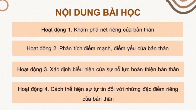 Soạn giáo án điện tử hoạt động trải nghiệm 11 Cánh diều Chủ đề 3: Hoàn thiện bản thân (P1)