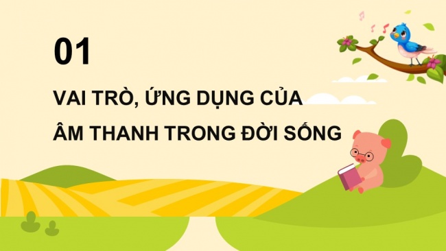 Soạn giáo án điện tử khoa học 4 CTST Bài 11: Âm thanh trong đời sống