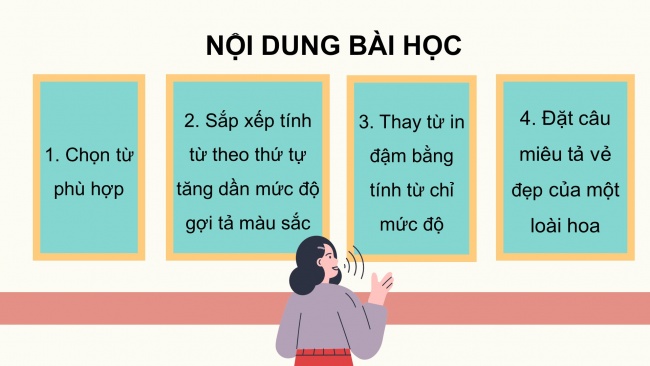 Soạn giáo án điện tử tiếng việt 4 CTST CĐ 3 Bài 1 Luyện từ và câu: Luyện tập về tính từ