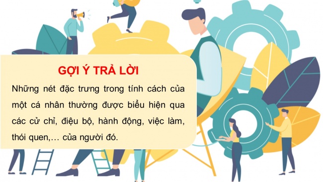 Soạn giáo án điện tử HĐTN 8 KNTT Chủ đề 2 HĐGDTCĐ: Tính cách và cảm xúc của tôi (tiết 1)