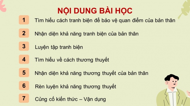 Soạn giáo án điện tử HĐTN 8 CD Chủ đề 2 - HĐGDTCĐ: Bảo vệ quan điểm của bản thân