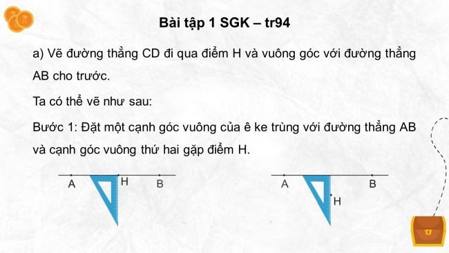 Soạn giáo án điện tử toán 4 KNTT Bài 28: Thực hành và trải nghiệm vẽ hai đường thẳng