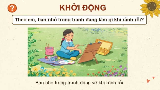 Soạn giáo án điện tử tiếng việt 4 KNTT Bài 18 Đọc Đồng Cỏ Nở Hoa