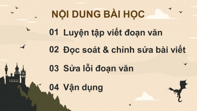 Soạn giáo án điện tử tiếng việt 4 KNTT Bài 19 Viết Đoạn văn tưởng tượng