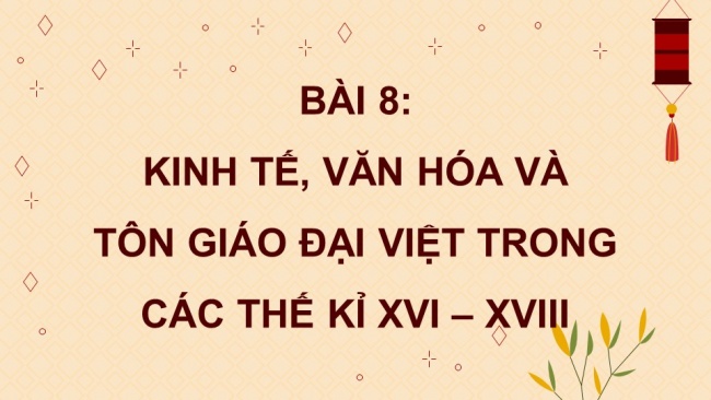 Bài giảng điện tử lịch sử 8 cánh diều