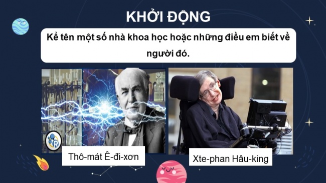 Soạn giáo án điện tử tiếng việt 4 KNTT Bài 24 Đọc Người Tìm Đường Lên Các Vì Sao