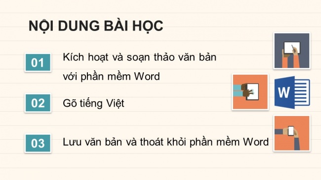 Soạn giáo án điện tử tin học 4 CTST Bài 7: Soạn thảo văn bản tiếng Việt