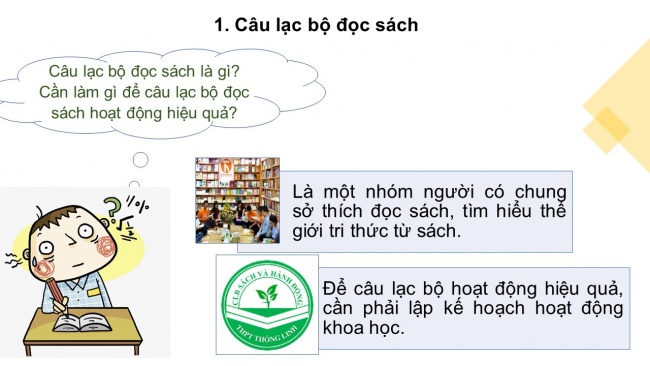 Soạn giáo án điện tử ngữ văn 6 CTST bài mở đầu: Lập kế hoạch câu lạc bộ đọc sách