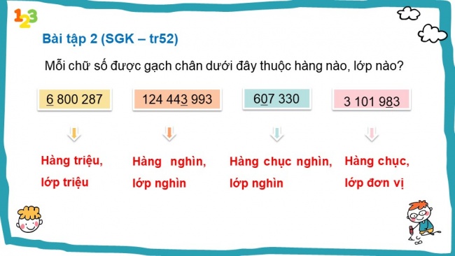 Soạn giáo án điện tử toán 4 KNTT Bài 16: Luyện tập chung 