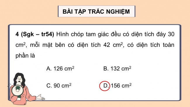 Soạn giáo án điện tử Toán 8 CTST: Bài tập cuối chương 2