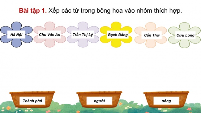 Soạn giáo án điện tử tiếng việt 4 KNTT Bài 3 Luyện từ và câu: Danh từ chung, danh từ riêng