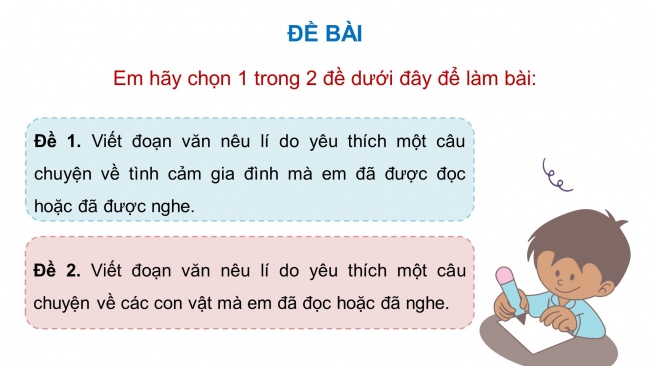 Soạn giáo án điện tử tiếng việt 4 KNTT Bài 3 Viết: Tìm ý cho đoạn văn nêu ý kiến