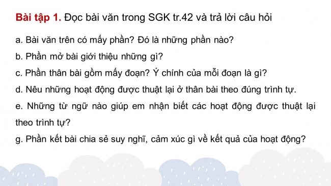 Soạn giáo án điện tử tiếng việt 4 KNTT Bài 9 Viết: Tìm hiểu cách viết bài văn thuật lại một sự việc