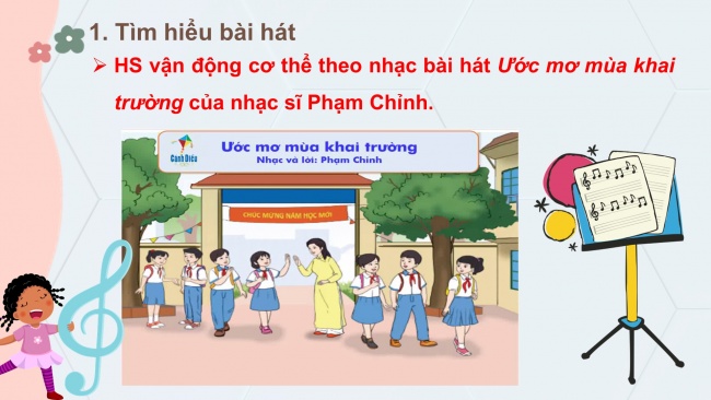 Bài giảng Powerpoint âm nhạc 7 cánh diều