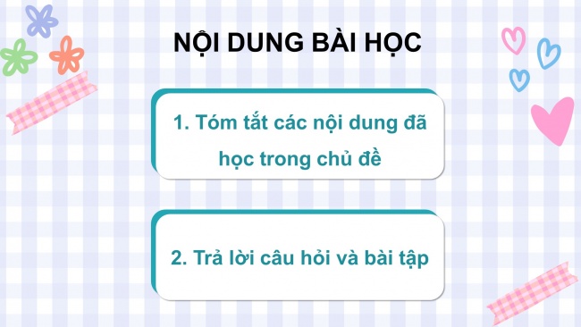 Soạn giáo án điện tử khoa học 4 KNTT Bài 7: Ôn tập chủ đề Chất