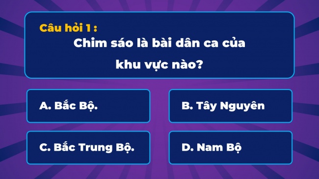 Soạn giáo án điện tử âm nhạc 4 KNTT Tiết 8: Tổ chức hoạt động vận dụng - sáng tạo