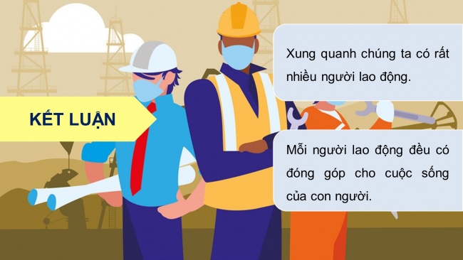 Soạn giáo án điện tử đạo đức 4 CTST bài 1: Người lao động quanh em