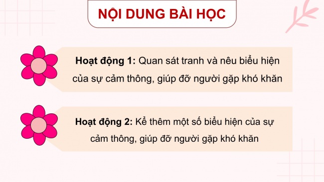 Soạn giáo án điện tử đạo đức 4 CTST bài 3: Em cảm thông giúp đỡ người gặp khó khăn