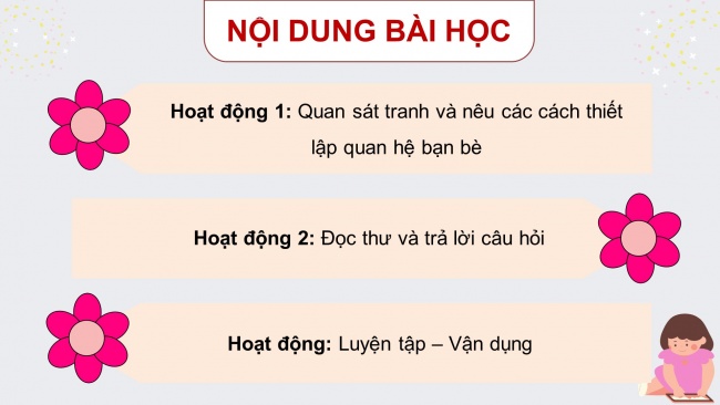 Soạn giáo án điện tử đạo đức 4 CTST bài 8: Em thiết lập quan hệ bạn bè