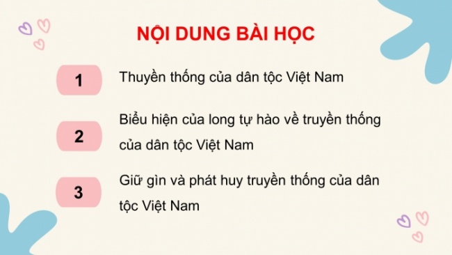 Soạn giáo án điện tử Công dân 8 CD Bài 1: Tự hào về truyền thống dân tộc Việt Nam