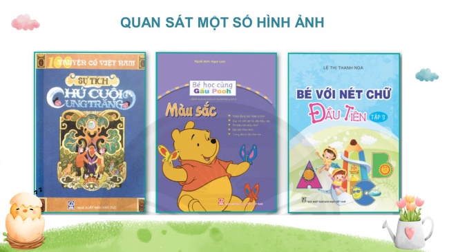 Soạn giáo án điện tử mĩ thuật 4 CTST bản 2 Bài 8: Trang trí bìa sách