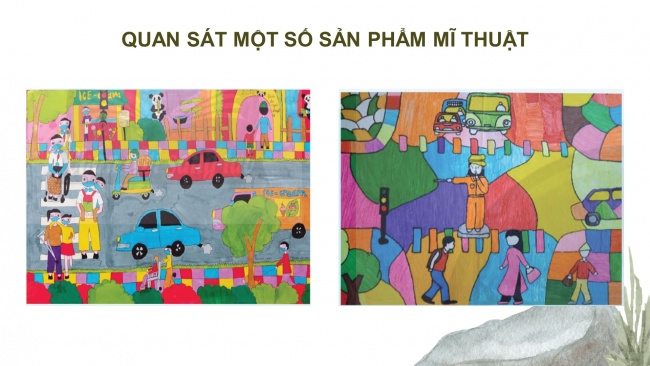 Soạn giáo án điện tử mĩ thuật 4 CTST bản 2 Bài 15: Văn hoá tham gia giao thông