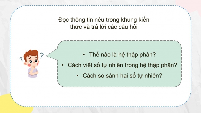 Soạn giáo án điện tử toán 4 cánh diều Bài 13: Viết số tự nhiên trong hệ thập phân