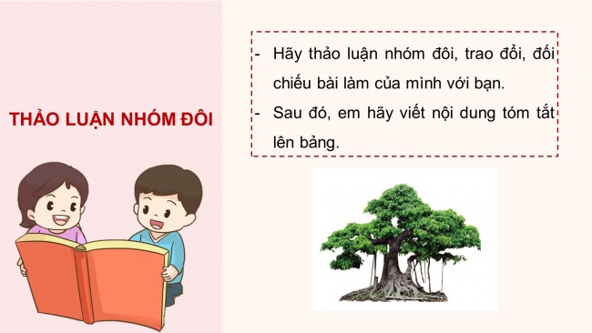 Soạn giáo án điện tử tiếng việt 4 cánh diều Bài 3 Viết 2: Luyện tập tả cây cối