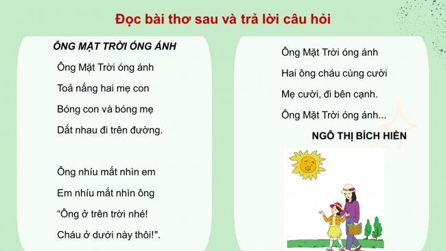 Soạn giáo án điện tử tiếng việt 4 cánh diều Bài 3 Luyện từ và câu 2: Luyện tập về nhân hoá