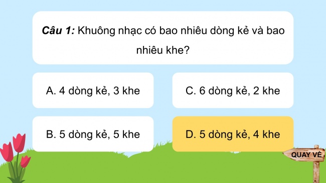 Soạn giáo án điện tử âm nhạc 4 cánh diều Tiết 3: Nhạc cụ: Nhạc cụ thể hiện tiết tấu, Nhạc cụ thể hiện giai điệu; Thường thức âm nhạc - Tìm hiểu nhạc cụ: Đàn nhị