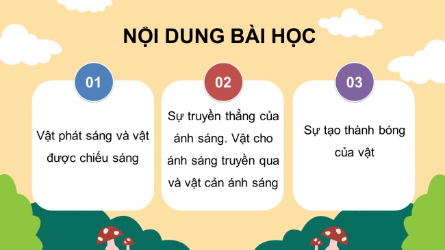 Soạn giáo án điện tử khoa học 4 cánh diều Bài 7: Sự truyền ánh sáng