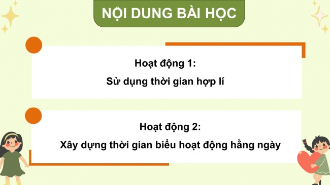 Soạn giáo án điện tử HĐTN 4 cánh diều Tuần 9: Một ngày của em - Hoạt động 1, 2