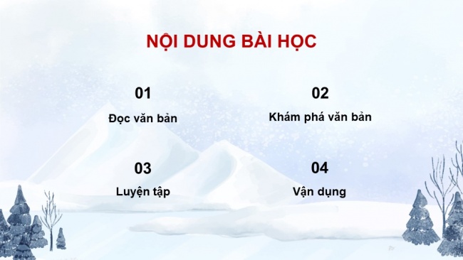 Soạn giáo án điện tử ngữ văn 11 KNTT Bài 2 Đọc 3: Con đường mùa đông