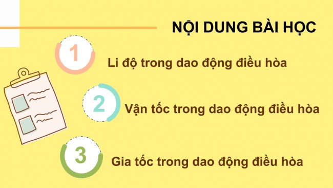 Soạn giáo án điện tử vật lí 11 CTST Bài 2: Phương trình dao động điều hoà