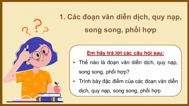 Soạn giáo án điện tử Ngữ văn 8 CD Bài 3 TH tiếng Việt: Các đoạn văn diễn dịch, quy nạp, song song, phối hợp