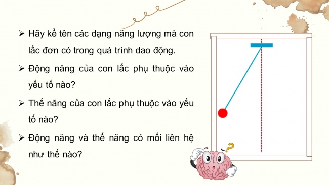 Soạn giáo án điện tử vật lí 11 Cánh diều Bài 3: Năng lượng trong dao động điều hoà