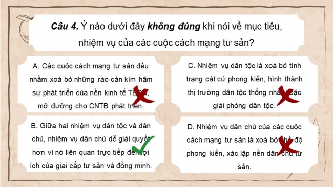 Soạn giáo án điện tử lịch sử 11 Cánh diều: Thực hành Chủ đề 1