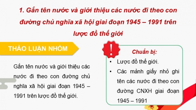 Soạn giáo án điện tử lịch sử 11 Cánh diều: Thực hành Chủ đề 2