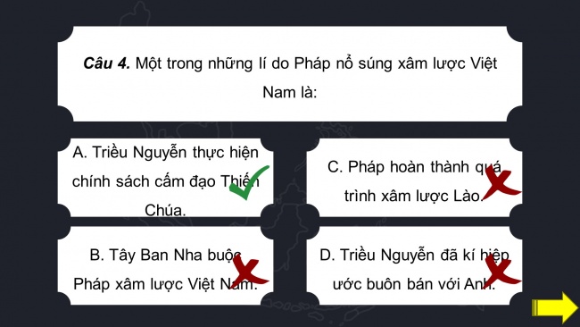 Soạn giáo án điện tử lịch sử 11 Cánh diều: Thực hành Chủ đề 3