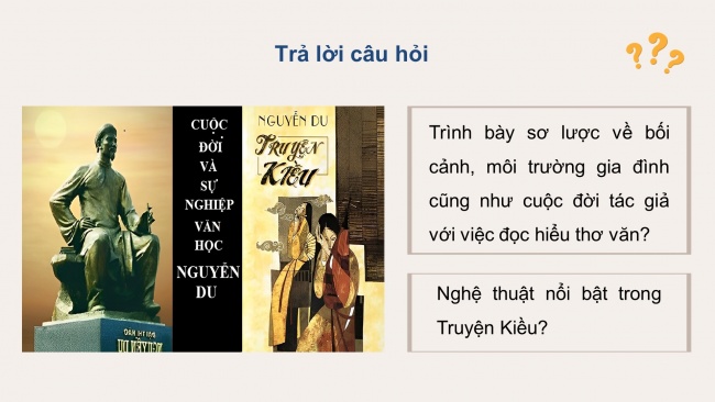 Soạn giáo án điện tử ngữ văn 11 Cánh diều Bài 2 Đọc 1: Nguyễn Du - Cuộc đời và sự nghiệp