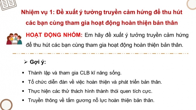 Soạn giáo án điện tử hoạt động trải nghiệm 11 Cánh diều Chủ đề 3: Hoàn thiện bản thân (P3)