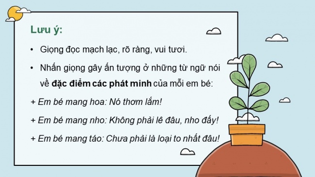 Soạn giáo án điện tử Tiếng Việt 4 CD Bài 6 Đọc 2: Ở Vương quốc Tương Lai (Tiếp theo): Khu vườn kì diệu