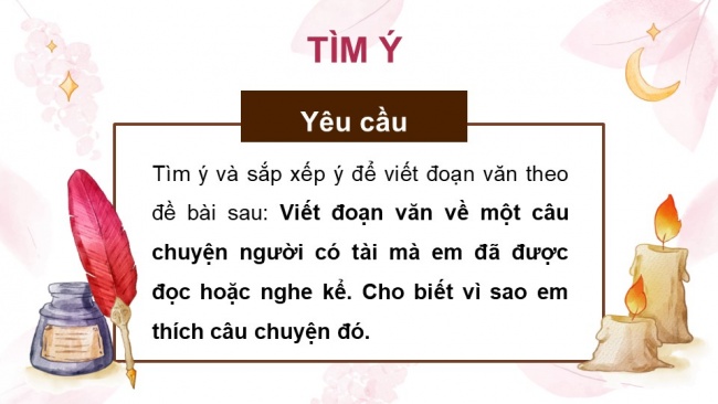 Soạn giáo án điện tử Tiếng Việt 4 CD Bài 8 Viết 2: Luyện tập viết đoạn văn về một câu chuyện em thích