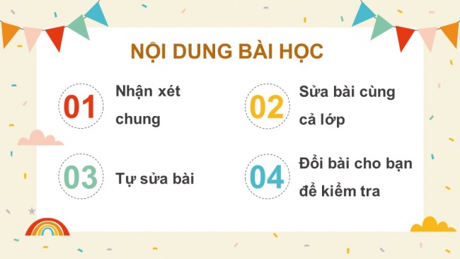 Soạn giáo án điện tử Tiếng Việt 4 CD Bài 8 Viết 3: Trả bài viết đoạn văn tưởng tưởng; Nói và nghe 2: Trao đổi: Em đọc sách báo